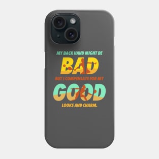 The Bad and Good in Pickleball Phone Case
