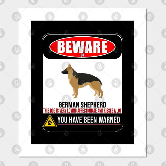 beware of german shepherd