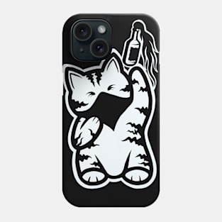 Maneki Neko Riot (Dark) Phone Case