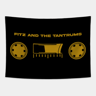 60s cassette with text Tantrums Tapestry