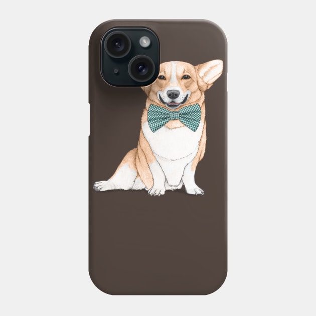 Corgi Dog Phone Case by Barruf