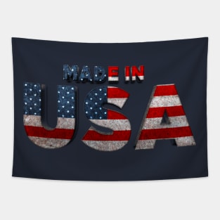 Made in USA - 3D Letters Tapestry