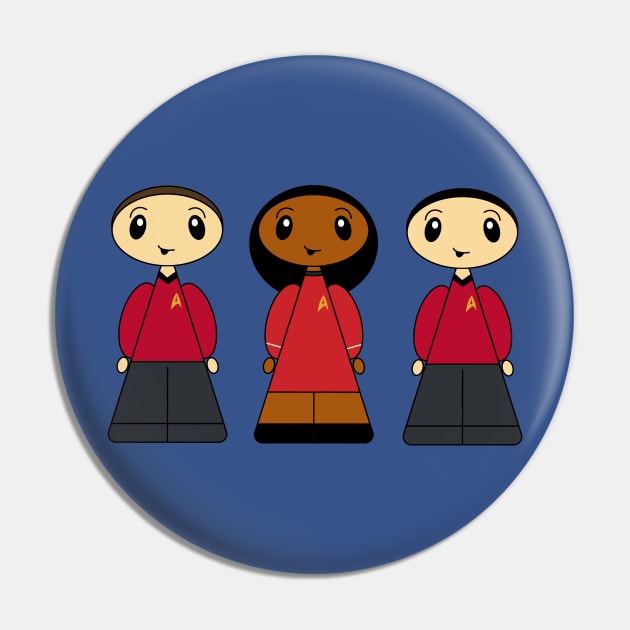 Comicones #34 - Trek Crew Pin by Official Comicones