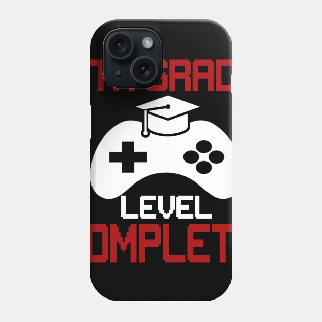 5th Grade Level Complete Shirt Video Gamer Graduation Phone Case by Simpsonfft