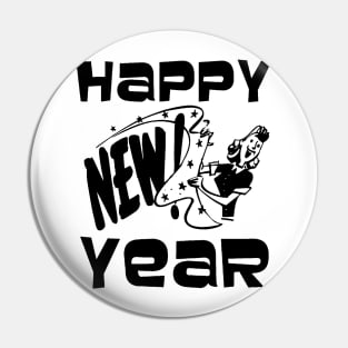 HAPPY NEW YEAR Pin