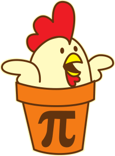 Chicken Pot Pi Magnet