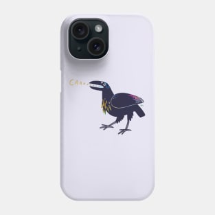 Iridescent Crow Phone Case