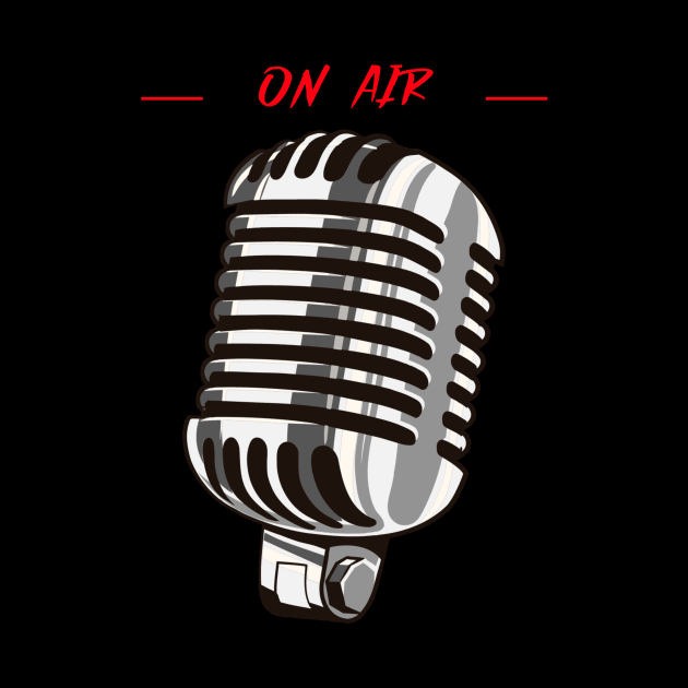 On Air Microphone by Art Deck