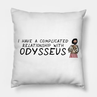 Greek Myth Comix -  Odysseus: it's complicated Pillow