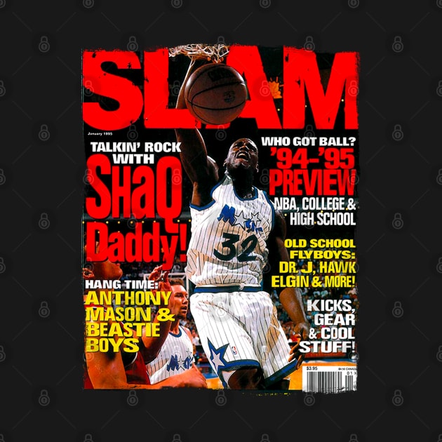 SHAQ - SLAM by Buff Geeks Art