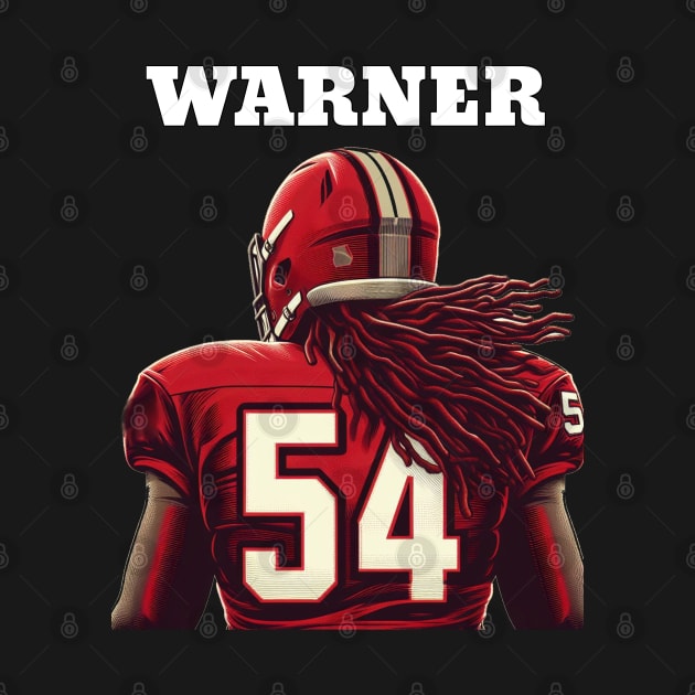 Fred Warner 49ers San Francisco illustration Football Team by DarkWave