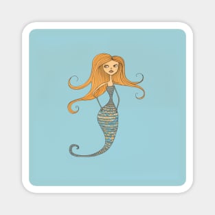 Mermaid Elegance Magnet