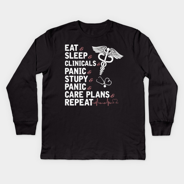 Nursing Student Nurse Idea Shirt Nurse Kids Long Sleeve T Shirt Teepublic