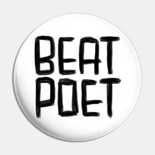 Writer,  Beat Poet Pin