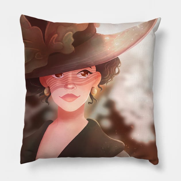 Lady Mary Talbot Pillow by lisaspiral