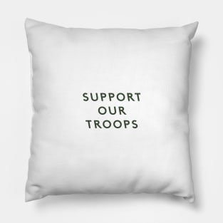 Support Our Troops Pillow