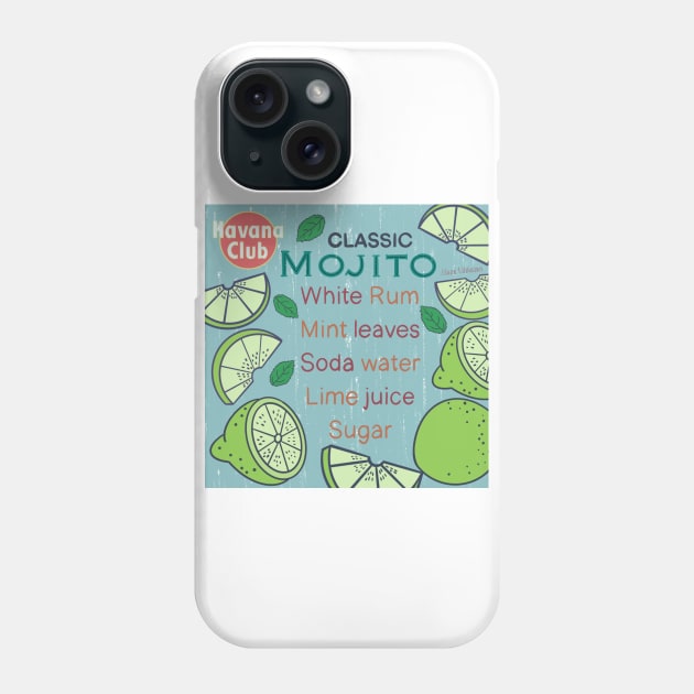 Mojito Phone Case by EV Visuals