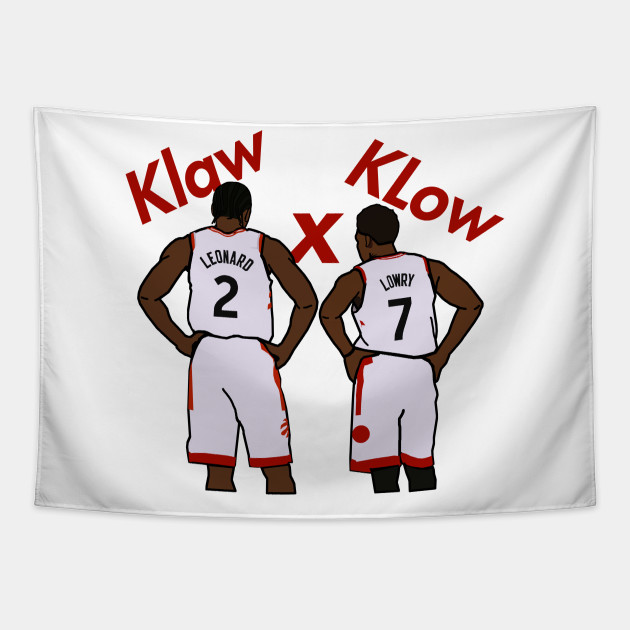 Kawhi Leonard and Kyle Lowry KLAW x KLOW NBA Toronto Raptors