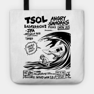 1982 Hardcore Punk Rock Concert (Pico Rivera, CA) Tote