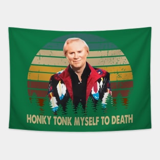 Myself to Death Classic Art  Country Tapestry