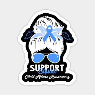 Child Abuse Prevention Awareness Month Blue Ribbon gift idea Magnet