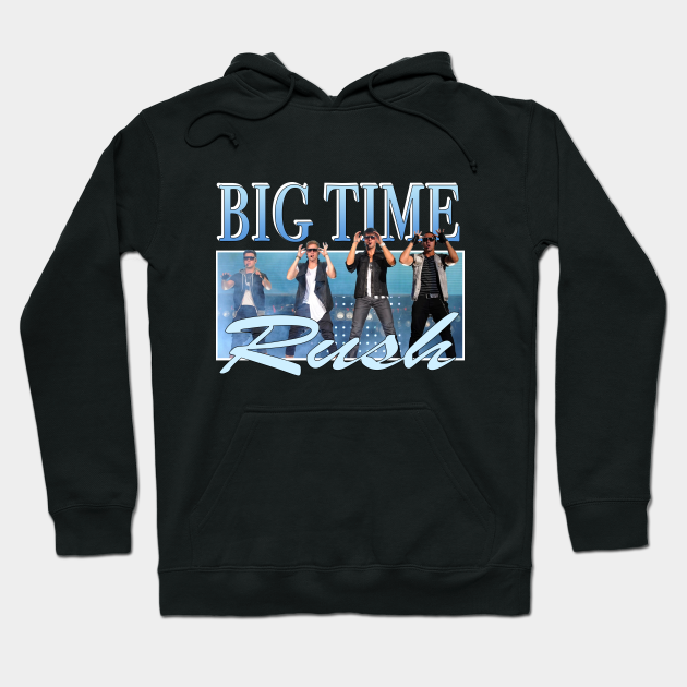 Big Time Rush Retro Band Logo Big Time Rush Hoodie Teepublic