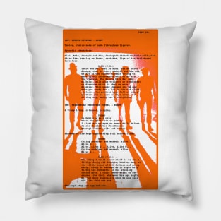 Clockwork Orange Pillow