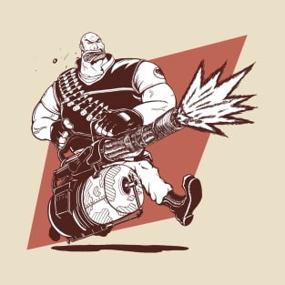 Heavy Weapons Guy (Red Team) T-Shirt