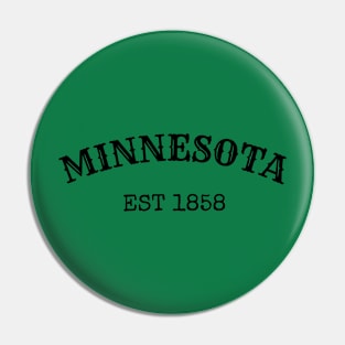 Minnesota Est 1858 Pin