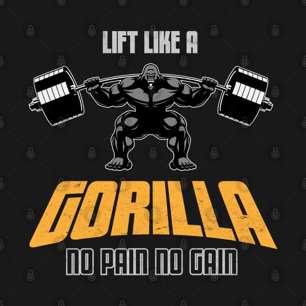 Lift Like A Gorilla by NineBlack