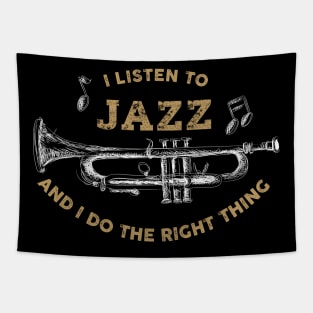 Jazz Music Lover Tapestry