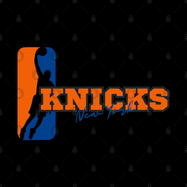 knicks basketball by soft and timeless