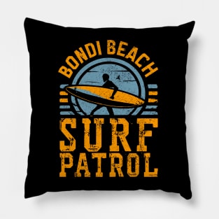 Bondi Beach Surf Patrol Pillow