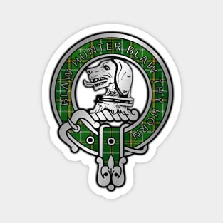 Clan Forrester Hunting Tartan Crest Magnet