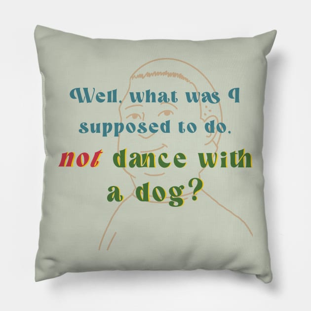 Musical Canine Freestyle Pillow by gusilu