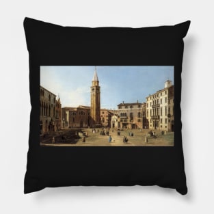 campo sant angelo - Canaletto Pillow