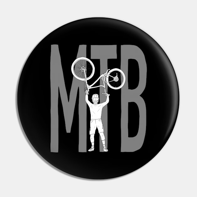 MTB - Mountain Bike Pin by TheWanderingFools