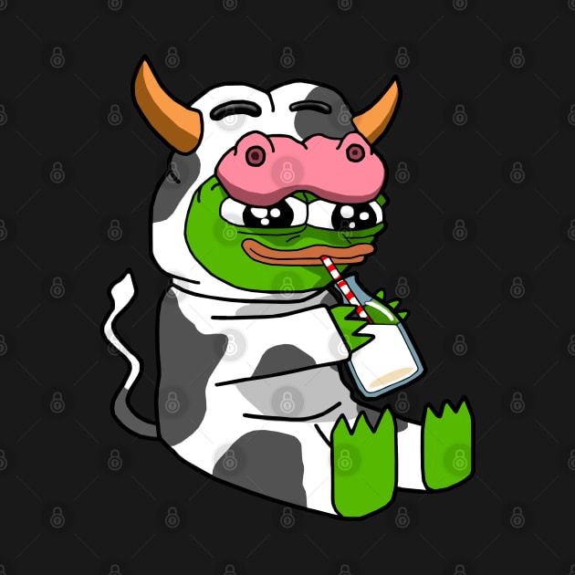 Pepe Cow Costume by Lean Mean Meme Machine