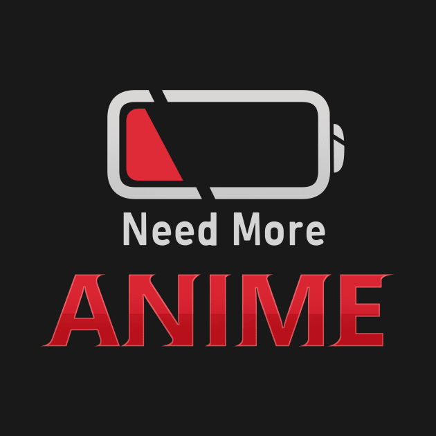 Need More Anime by Blue's Ani-Shop