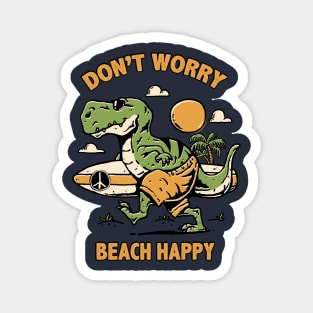 Beach Happy Magnet