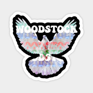 Woodstock Festival Symbol Magnet