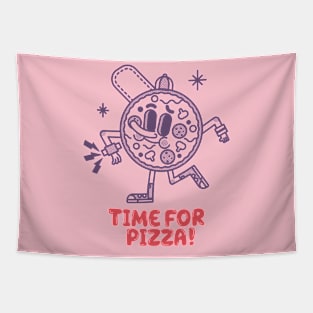 Time for Pizza Tapestry