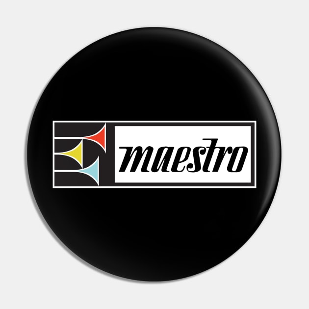 The Maestro Beasties Pin by Fresh Fly Threads