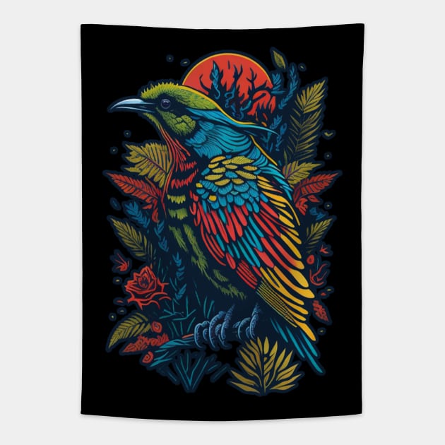 Feathered Symphony: Melodies of Birdwatching Tapestry by Moulezitouna