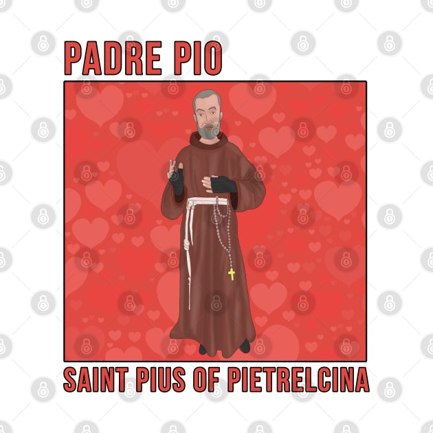 Padre Pio Saint Pius of Pietrelcina by DiegoCarvalho