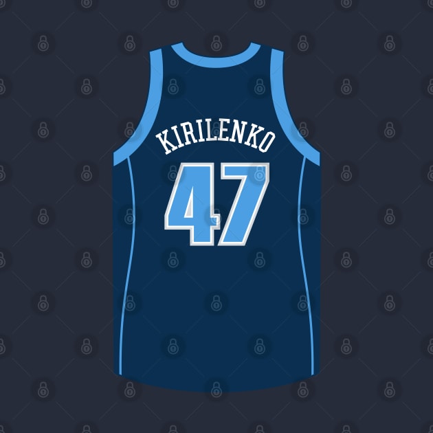 Andrei Kirilenko Utah Jersey Qiangy by qiangdade