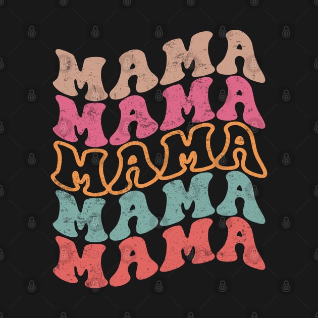 Mother's Day 2024 - Mama Retro Groovy by retroparks