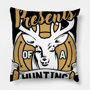 Hunting T Shirt Hunting Legend Funny Deer Hunters Gift Pillow