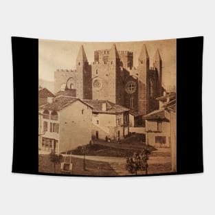 Medieval castle church France Tapestry
