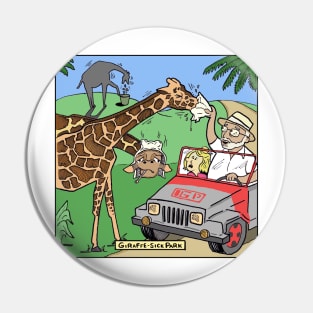 Giraffe-Sick Park Pin